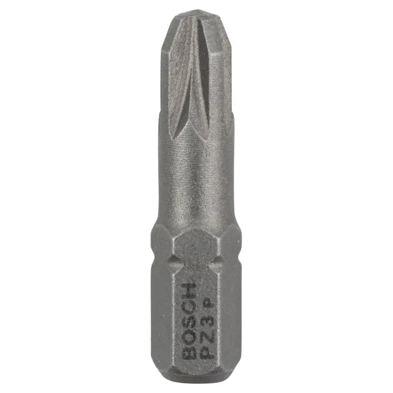 Markenware Bosch 10x Schrauberbit Extra-Hart, PZ 3, 25 mm - 2607001563