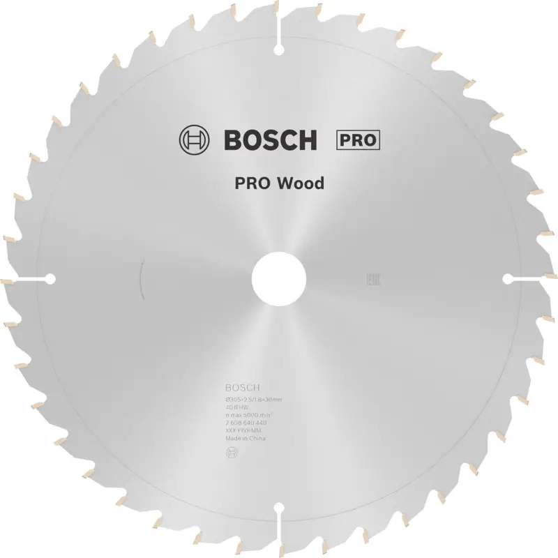 Bosch PRO Wood Kreissägeblatt 305 x 2,5 x 30 mm - 2608640440 Nur Heute