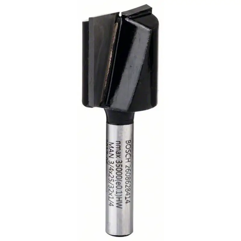 Expressversand Bosch Nutfräser 1/4" Ø 19 mm L 19,6 mm G 51 mm - 2608628414