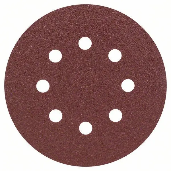 Bosch Schleifblatt-Set für Exzenterschleifer 25tlg. gelocht 125 mm 80 - 2607019493 Zertifiziert