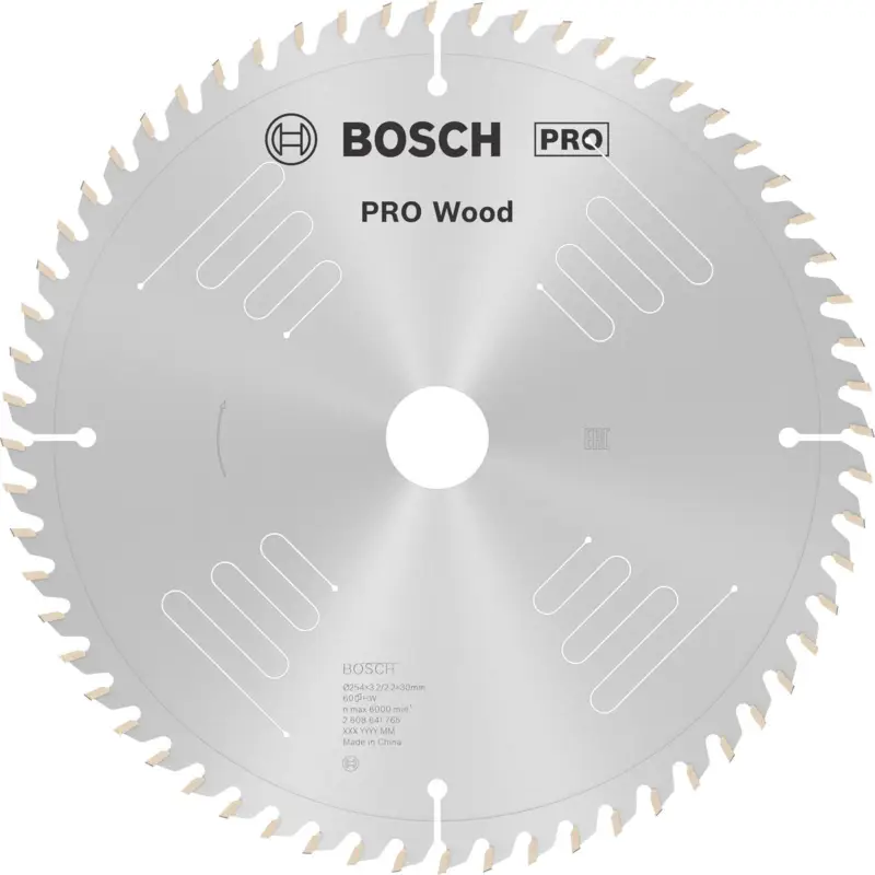 Meistverkauft Bosch PRO Wood Kreissägeblatt 254 x 3,2 x 30 mm - 2608641765