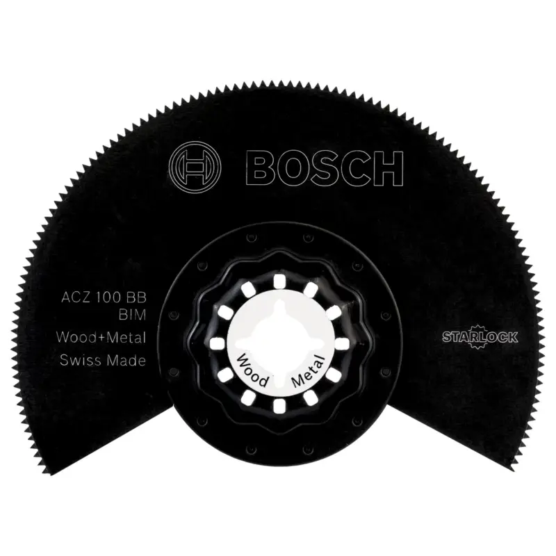 Günstig Bosch 1x BIM Segmentsägeblatt Starlock ACZ 100 BB Wood and Metal - 2608661633