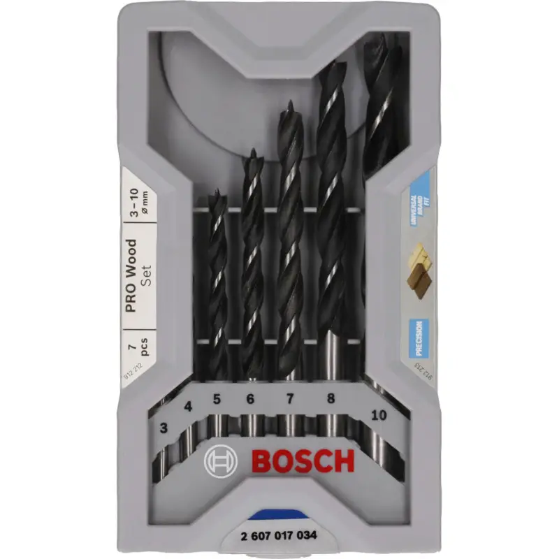 Bosch PRO Wood Holzspiralbohrer-Set. 7-tlg. - 2607017034 Bestpreis
