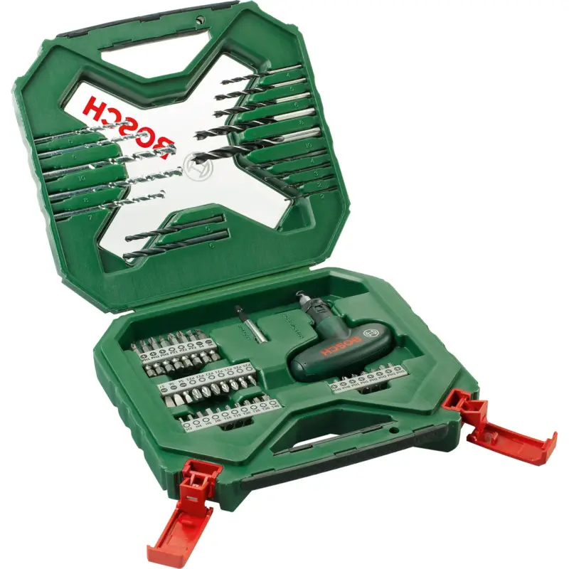 Preisreduziert Bosch X-Line Classic Bohrer- und Schrauber-Set 54tlg. - 2607010610