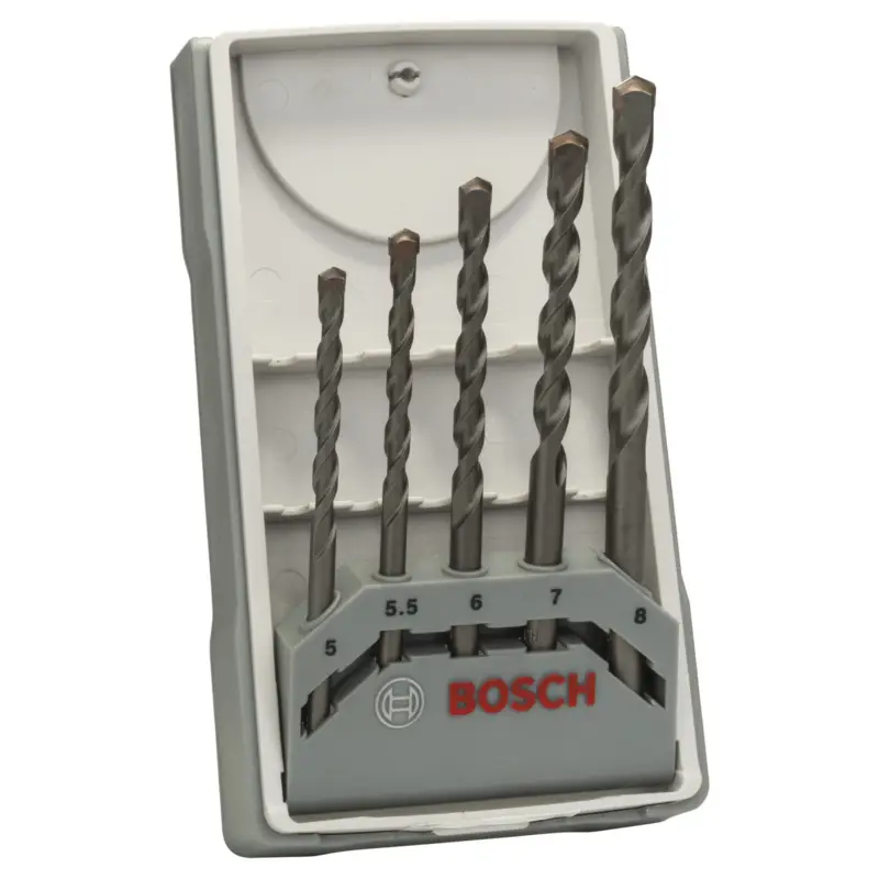 Bosch Betonbohrer CYL-3 Set Silver Percussion 5tlg. 5 - 8 mm - 2607017081 Must-Have