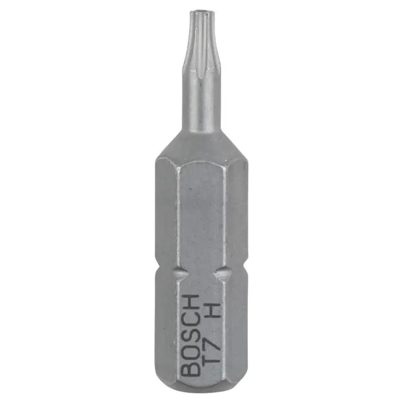 Kracherpreis Bosch 2x Security-Torx-Schrauberbit Extra-Hart, T7H, 25 mm - 2608522006
