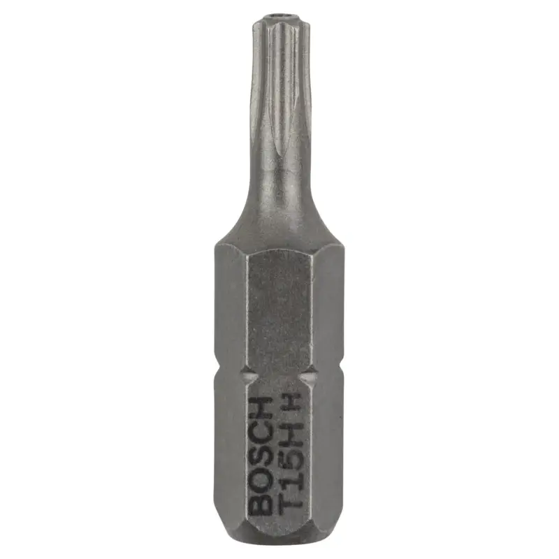 Bosch 2x Security-Torx-Schrauberbit Extra-Hart, T15H, 25 mm - 2608522010 Sonderangebot