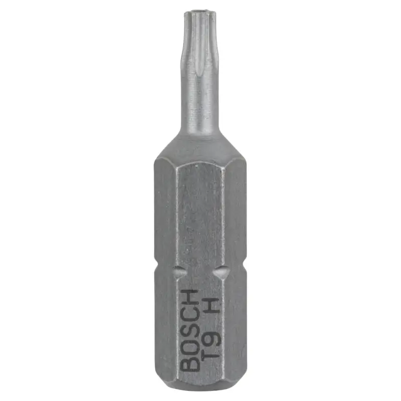Zertifiziert Bosch 2x Security-Torx-Schrauberbit Extra-Hart, T9H, 25 mm - 2608522008