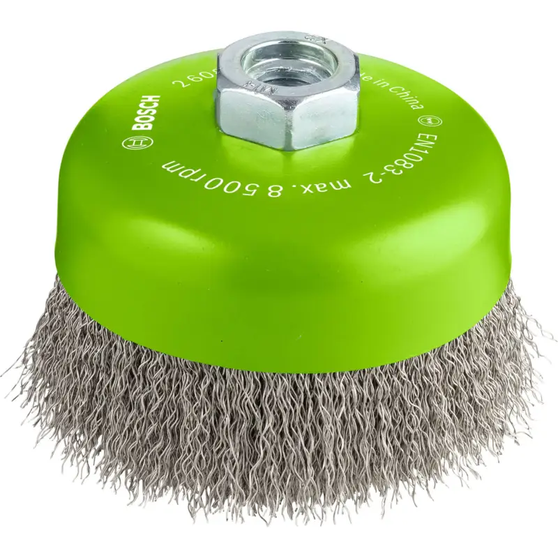 Bosch PRO Stainless Steel clean Topfbürste 100 x 0,30 mm Gewinde - 2608622103 Geprüft