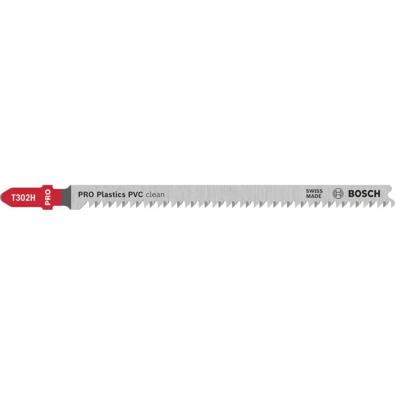 Bestpreis Bosch PRO Plastics PVC clean T302H Stichsägeblatt 132 mm 5-tlg. - 2608667448