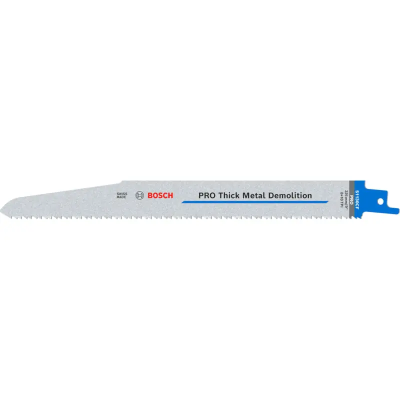 Echt Bosch PRO Thick Metal Demolition S1130CF Blatt 1,6 x 22 x 225 mm 25-tlg. - 2608657932