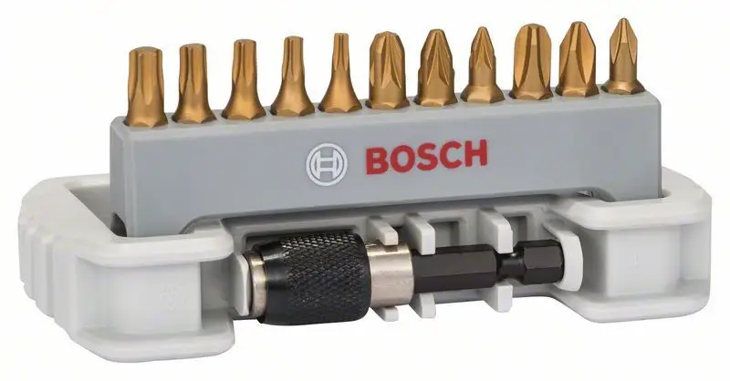 Sale Bosch Schrauberbit-Set Max Grip 11tlg. PH PZ Torx Schnellwechselhalter - 2608522126