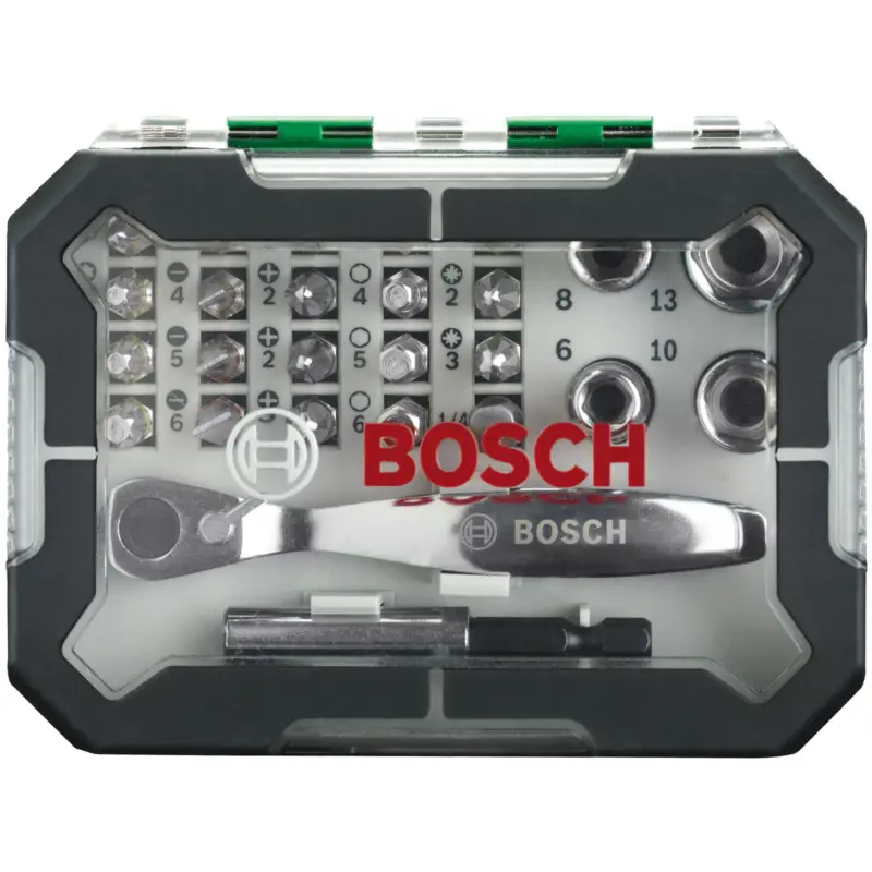 Bosch Schrauberbit- und Ratschen-Set 26tlg. - 2607017322 Expressversand