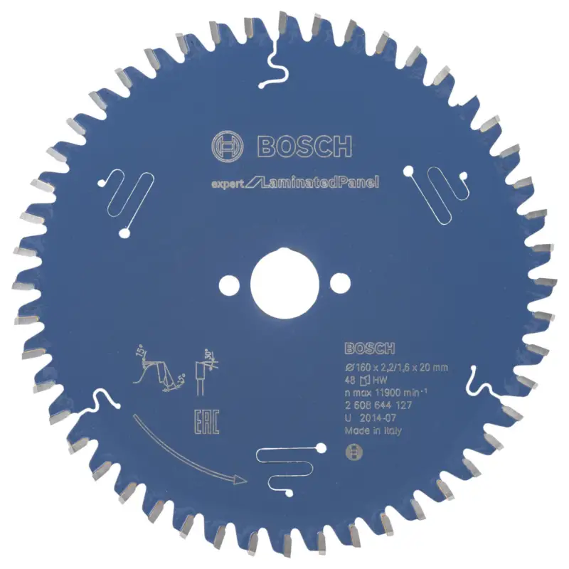 Bosch Kreissägeblatt Expert for Laminated Panel für Handkreissägen 160 x 20 x 2,2 mm 48 - 2608644127 Bestseller