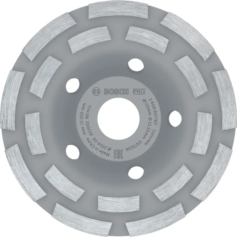 Begrenztes Angebot Bosch PRO Concrete Schleifkopf 50 x 125 mm 22,23 mm - 2608601762