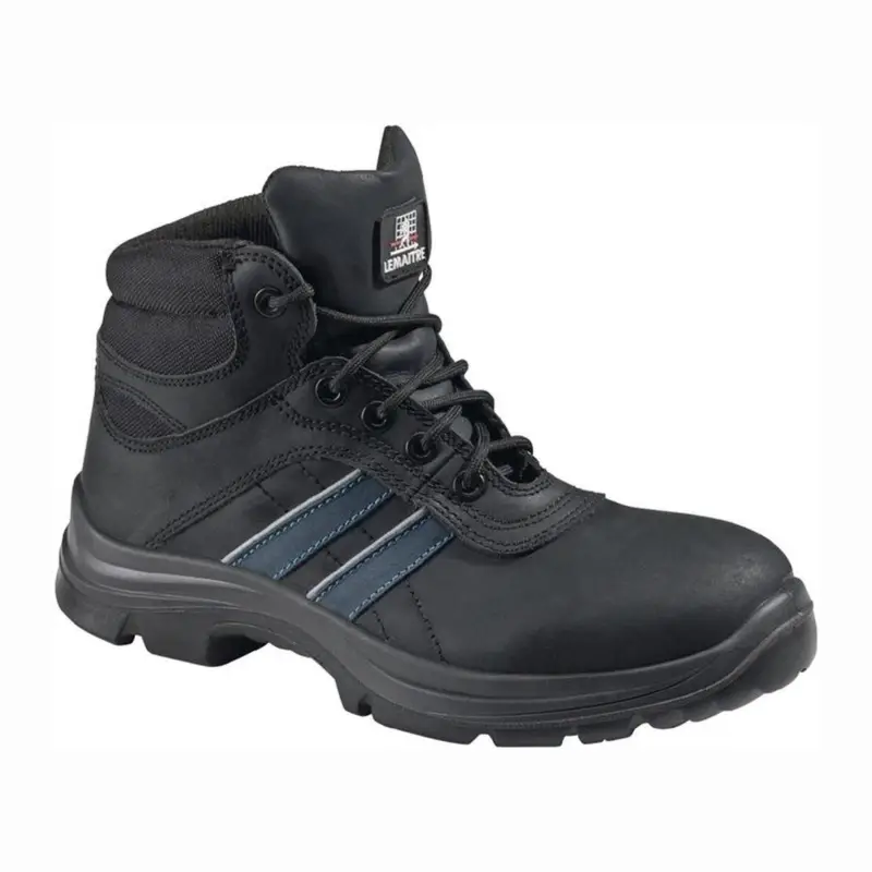 Neue Ware Lemaitre Sicherheitsstiefel Andy High Größe 43 schwarz / blau - 0920-43