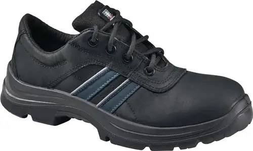 Beliebt Lemaitre Sicherheitsschuh Andy Low Größe 43 schwarz mit blauen Besätzen - 0910-43