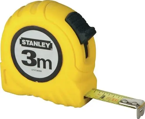 STANLEY Taschenrollbandmaß L.5m B.19mm mm/cm EG II Ku.Gürtelclip - 1-30-497 Solange Der Vorrat Reicht
