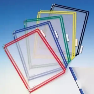 Saisonangebot tarifold Sichttafel PVC mit Drahtrahmen kunststoffummantelt - 114005