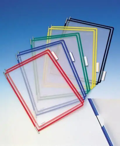 Saisonangebot tarifold Sichttafel PVC mit Drahtrahmen kunststoffummantelt - 114005