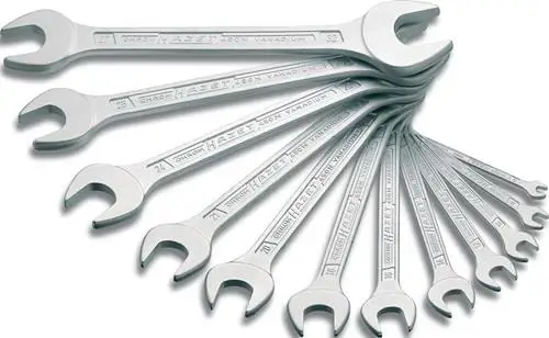 Hazet Doppelmaulschlüsselsatz 450N 12-tlg.SW6-32mm Spezialstahl - 450N/12 Günstig