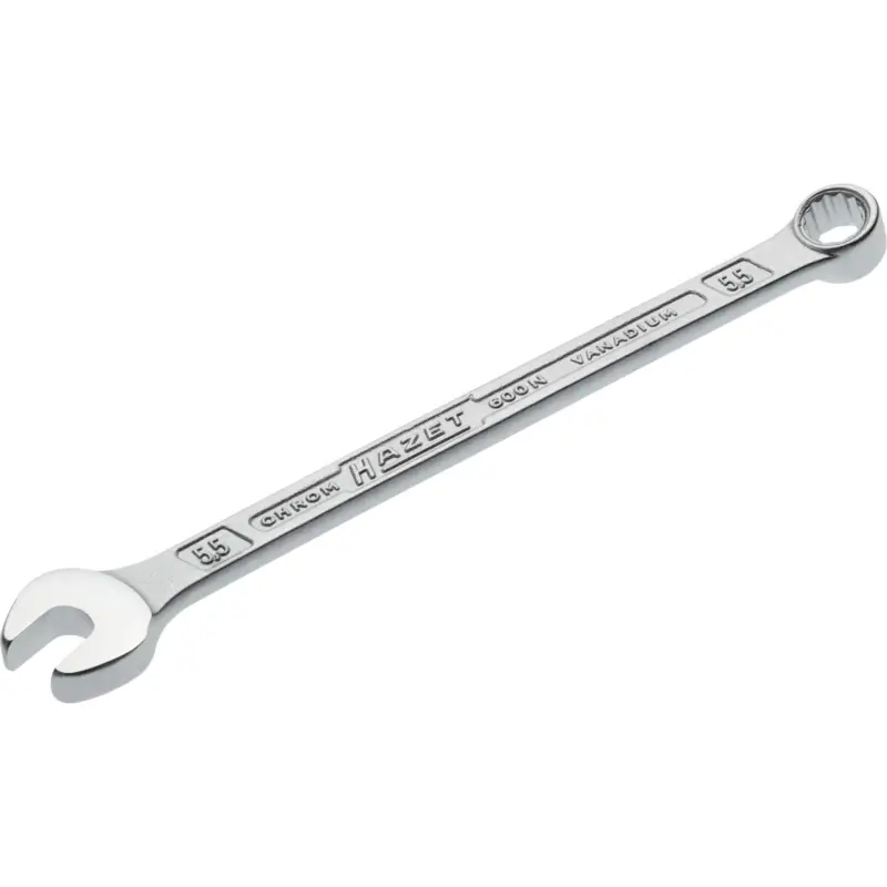 Markenware Hazet Ringmaulschlüssel 600N SW 5,5mm L.105mm Form A Spezialstahl - 600N-5.5