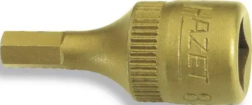 Knallerangebot Hazet Steckschlüsseleinsatz 8501 1/4" Innen-6-kant SW 3 mm L 28 mm - 8501-3