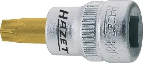 Hazet Steckschlüsseleinsatz 8802 3/8" 6-kant SW T30 L 43,5 mm - 8802-T30 Sonderangebot