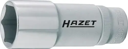 Hazet Steckschlüsseleinsatz 880LG 3/8" 6-kant SW 14 mm L 54 mm - 880LG-14 Garantierte Lieferung