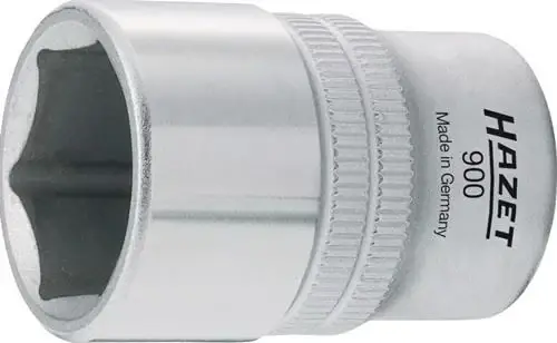 Billig Hazet Steckschlüsseleinsatz 900 1/2" 6-kant SW 12 mm L 38 mm - 900-12