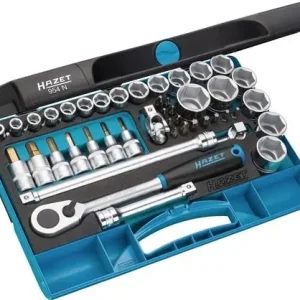 Hazet Steckschlüsselsatz 954N 44tlg.1/2" SW 10 - 32 mm Anzahl Zähne 90 6-kant - 954N Highlight