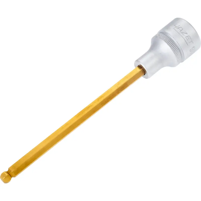 Hazet Steckschlüsseleinsatz 986KK 1/2" Innen-6-kant SW 6 mm L 140 mm - 986KK-6 Sonderangebot