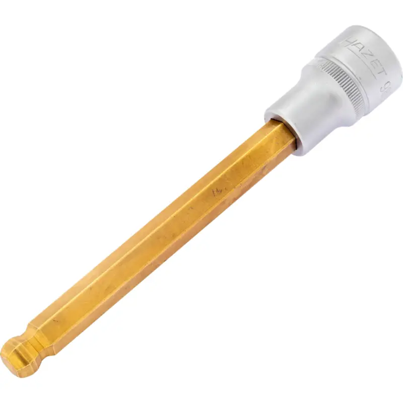 Hazet Steckschlüsseleinsatz 986KK 1/2" Innen-6-kant SW 10 mm L 140 mm - 986KK-10 Billig