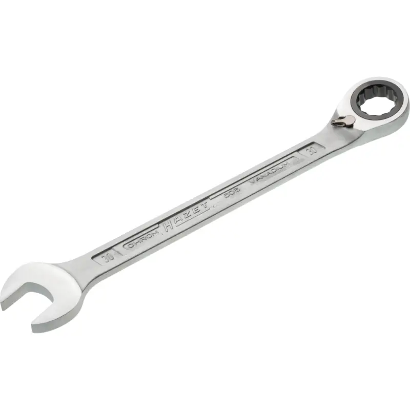 Hazet Maulringratschenschlüssel 606 SW 30mm L.402,5mm umschaltbar,Rings.15Grad - 606-30 Schnäppchen