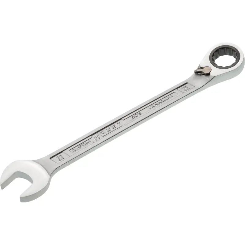 Hazet Maulringratschenschlüssel 606 SW 22mm L.291,5mm umschaltbar,Rings.15Grad - 606-22 Bestseller