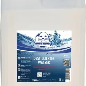 ROBBYROB destilliertes Wasser 5 l Kanister - 1037000000 Top-Angebot