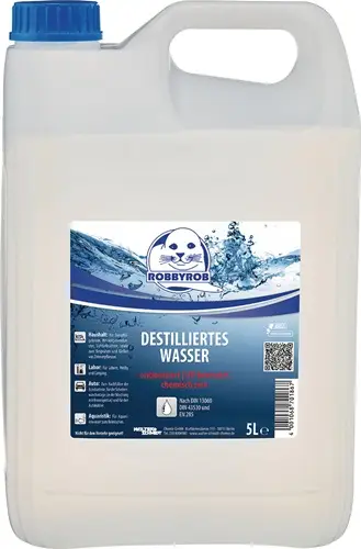 ROBBYROB destilliertes Wasser 5 l Kanister - 1037000000 Top-Angebot