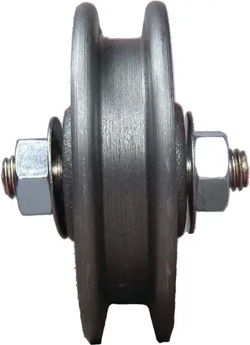 HBS-BETZ Schiebetorrolle 105mm STA verz. 75kg 11/13mm - 62030 Preis Gesenkt