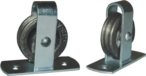 HBS-BETZ Stehrolle 496 Nut 6mm Grauguss m.Längsplatte u.gedrehter Nut - 63137 Kracherpreis