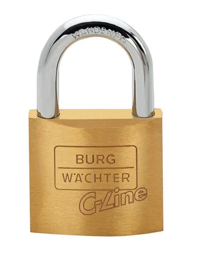 BURG-WÄCHTER Zylindervorhangschloss 222 50 Schlosskörper-B.50mm MS versch.-schl - 222/50 Direkt Vom Hersteller
