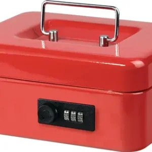 BURG-WÄCHTER Geldkassette MONEY H90xB200xT160mm Gewicht 1kg Zahlenschloss rot - Money Code 5020 red Top-Angebot