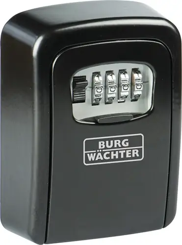 BURG-WÄCHTER Schlüsseltresor Key Safe 30 H120xB90xT40mm m.Schutzkappe Zahlenschl.Anz.Hak.1 - KEYSAFE 30 SB Preisreduziert