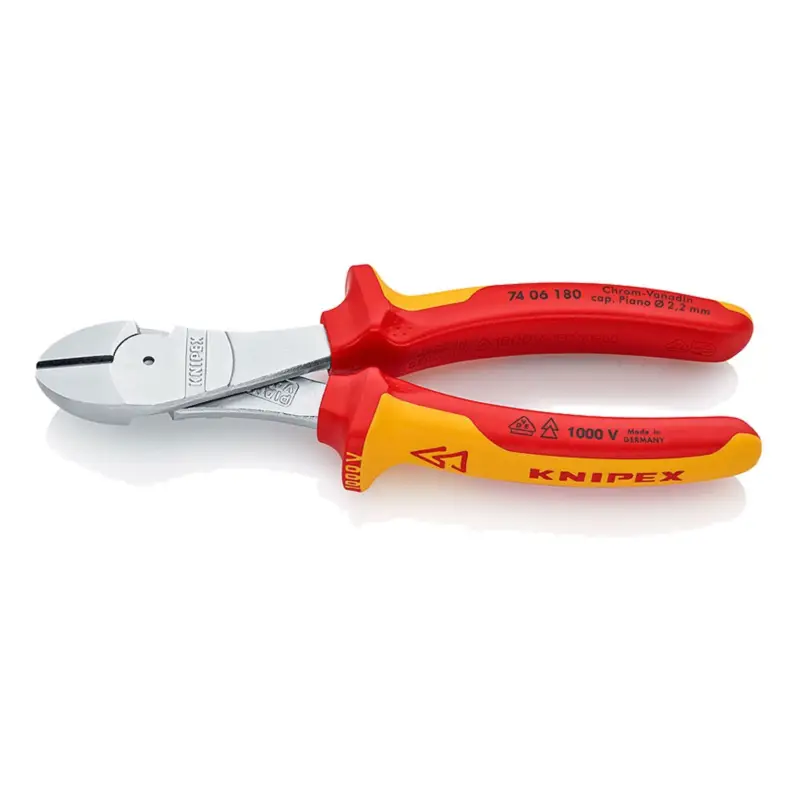 Knipex Kraft-Seitenschneider 180 mm - 7406180 Abverkauf