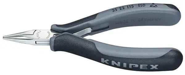 Top-Angebot Knipex Elektronik-Greifzange - 3522115ESD
