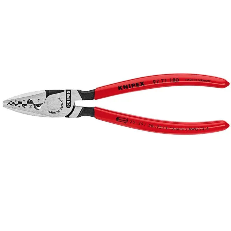 Sofort Bestellen Knipex Aderendhülsenzange 180 mm - 9771180