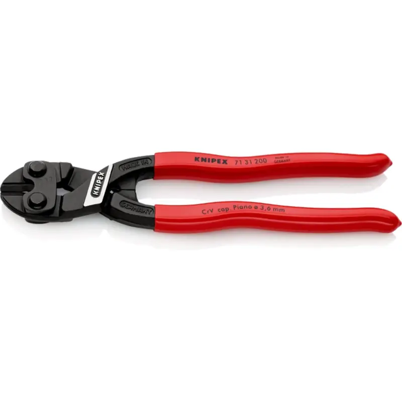 Knipex Kompakt-Bolzenschneider 200 mm - 7131200 Geprüft