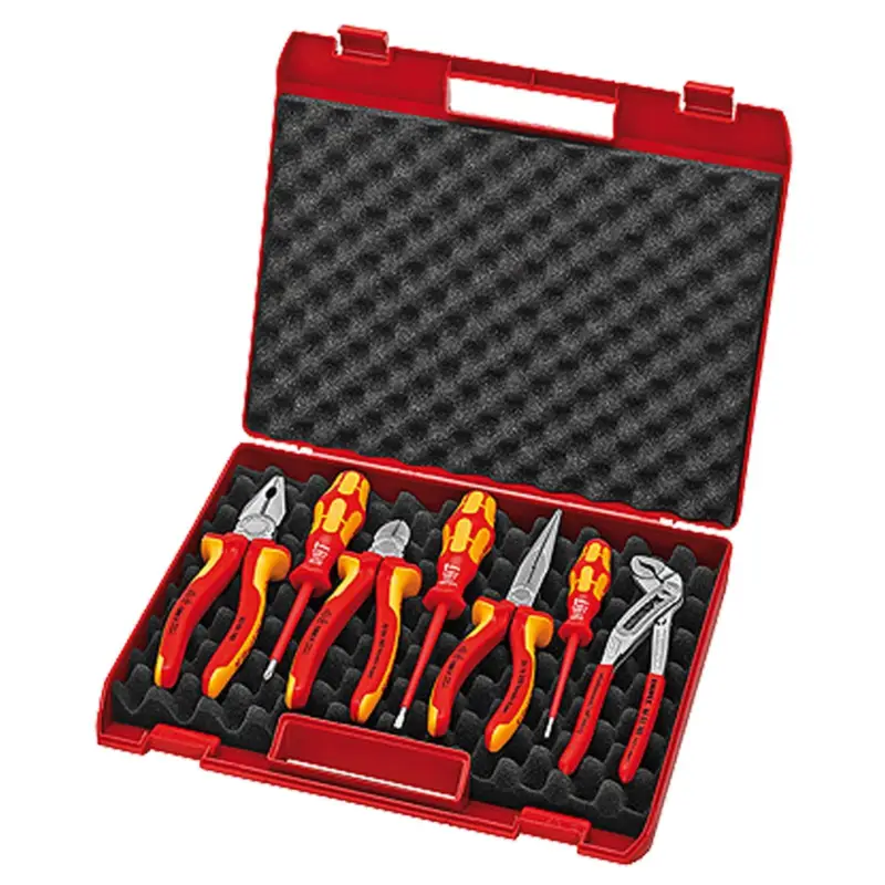 Direktkauf Knipex Werkzeug-Box mit 7tlg.en Werkzeugset - 002115