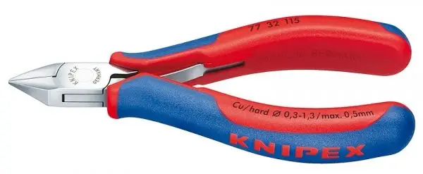 Knipex Elektronik-Seitenschneider 115 mm - 7732115 Zertifiziert