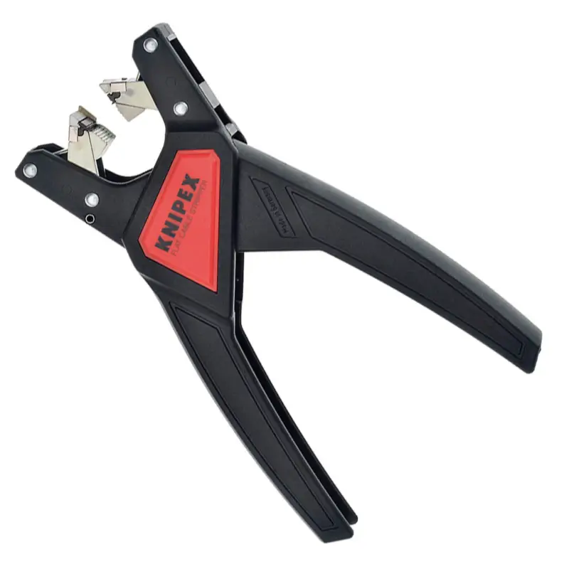 Geprüft Knipex Automatische Flachkabel-Abisolierzange 1264180