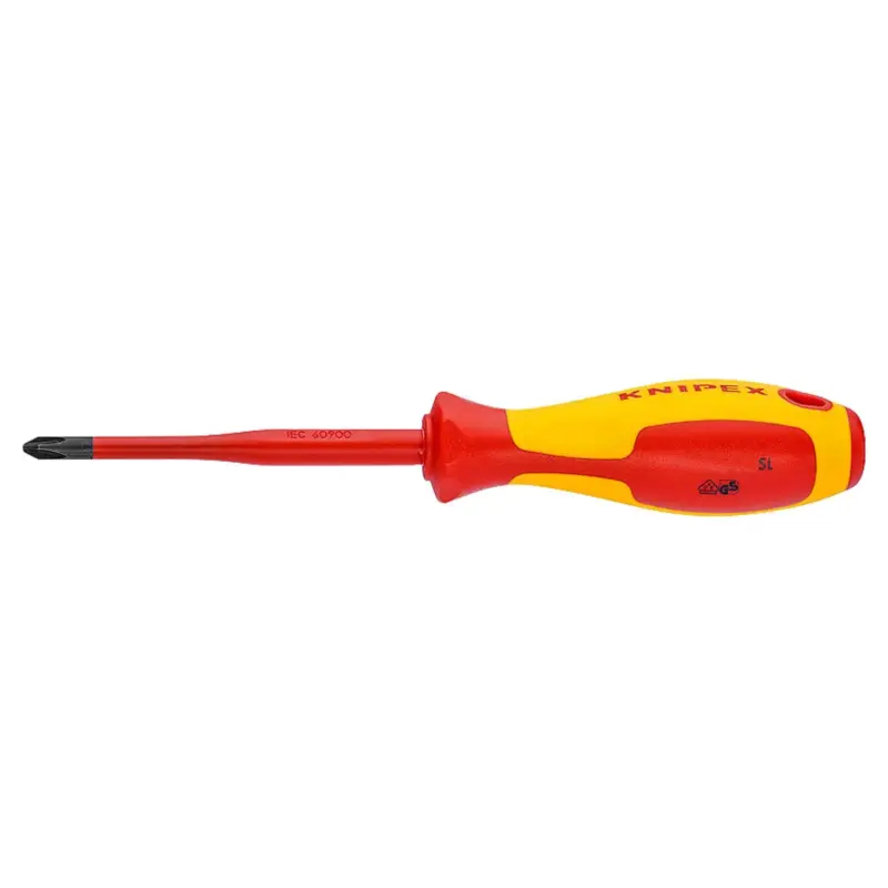 Knipex 1x Schraubendreher Pozidriv® (Slim) für Kreuzschlitzschrauben - 982501SL Bestseller